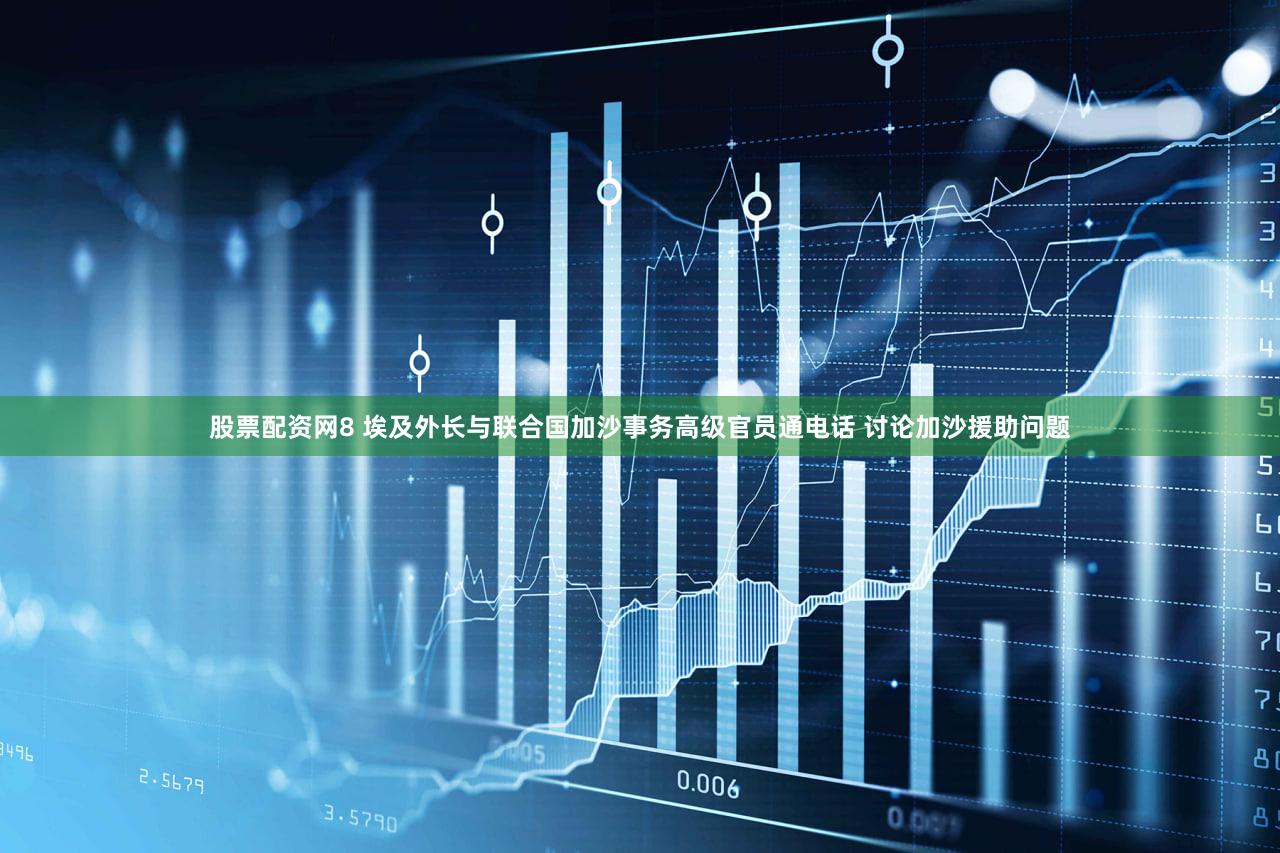 股票配资网8 埃及外长与联合国加沙事务高级官员通电话 讨论加沙援助问题