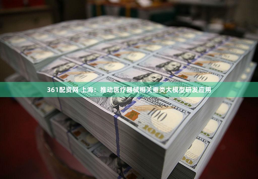 361配资网 上海：推动医疗器械相关垂类大模型研发应用